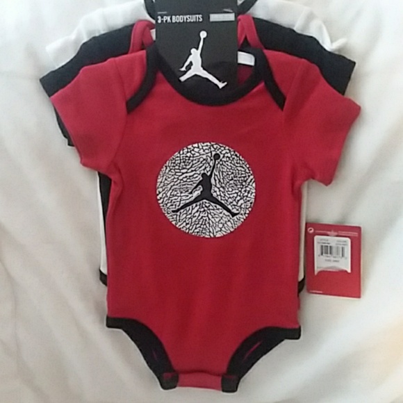 jordan onesie set